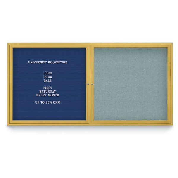 Corkboard, Black/Satin, 72"x48"